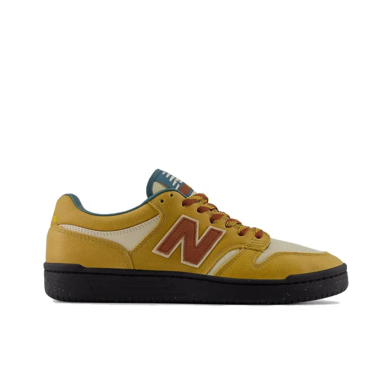 New Balance NB Numeric 480 Cushioning Slip Resistant Low Top Casual Shoes Unisex Tan-1