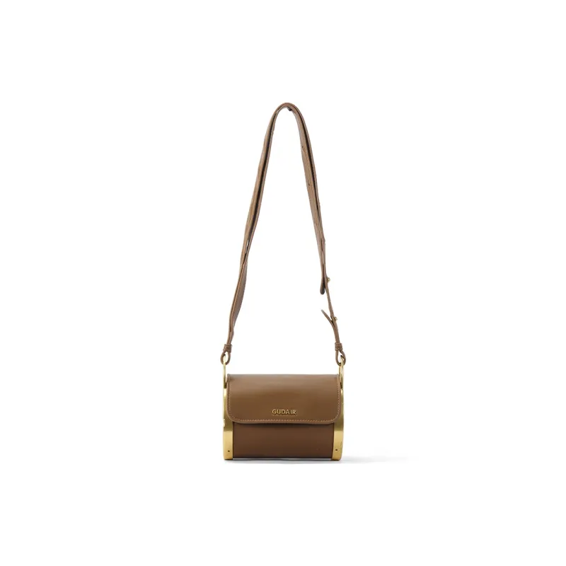 Gudair Cow Leather Shoulder Bag Small Size Women's-2