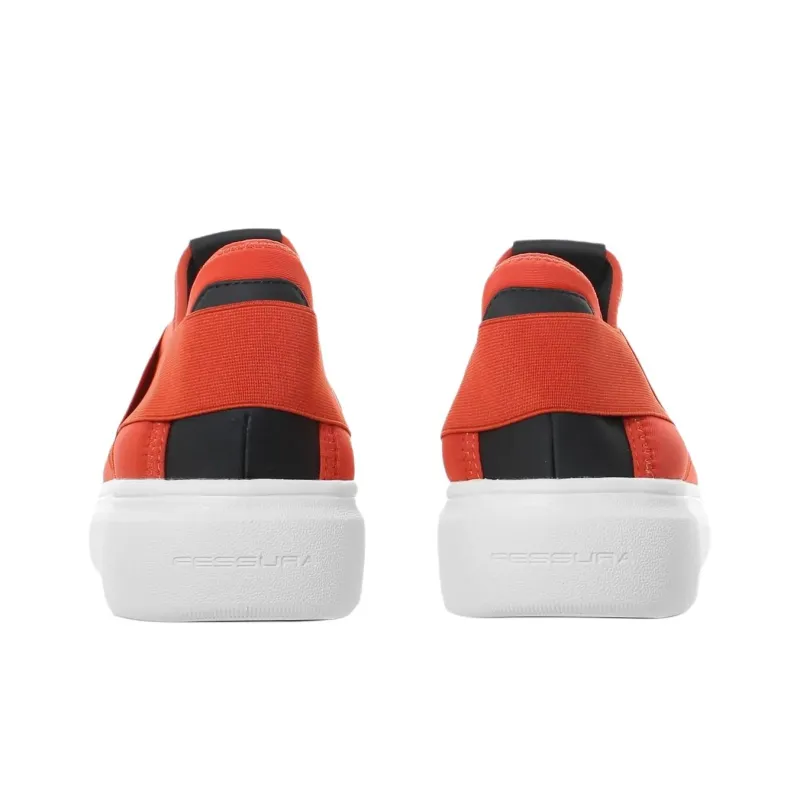 FESSURA Edge X Casual Shoes 4cm Women's Coral-4