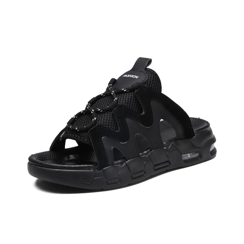 BASIC HOUSE Slip-Resistant Odor-Resistant Slide Slippers Men's-11