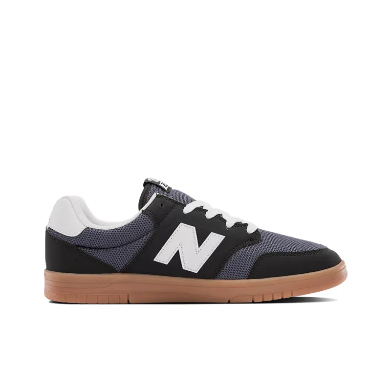 New Balance NB 425 AM Durable Lightweight And Breathable Low-Top Skateboard Shoes Men's Black Blue-1