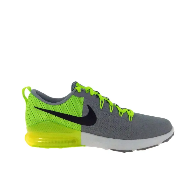 Nike Zoom Train Action Cushioning, Wear Resistant Low Top Training Shoes Men's Gray Green-1