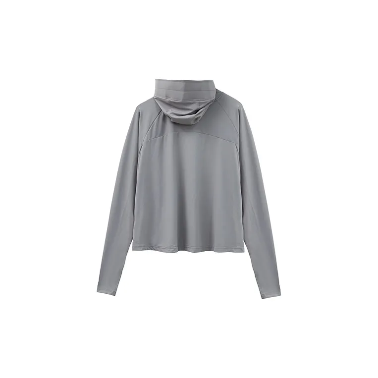 Merry City Breathable Sun Protection Clothing Women's Medium Gray-1