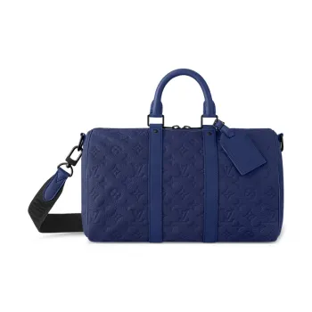LOUIS VUITTON KeepallBandoulière Taurillon Cow Leather Monkey Bag Travel Bag Men's
