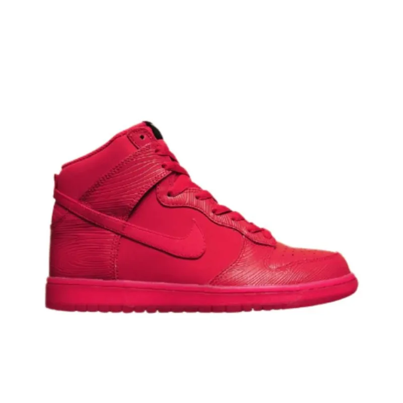 Nike Dunk High 'Red Wood Grain'-1