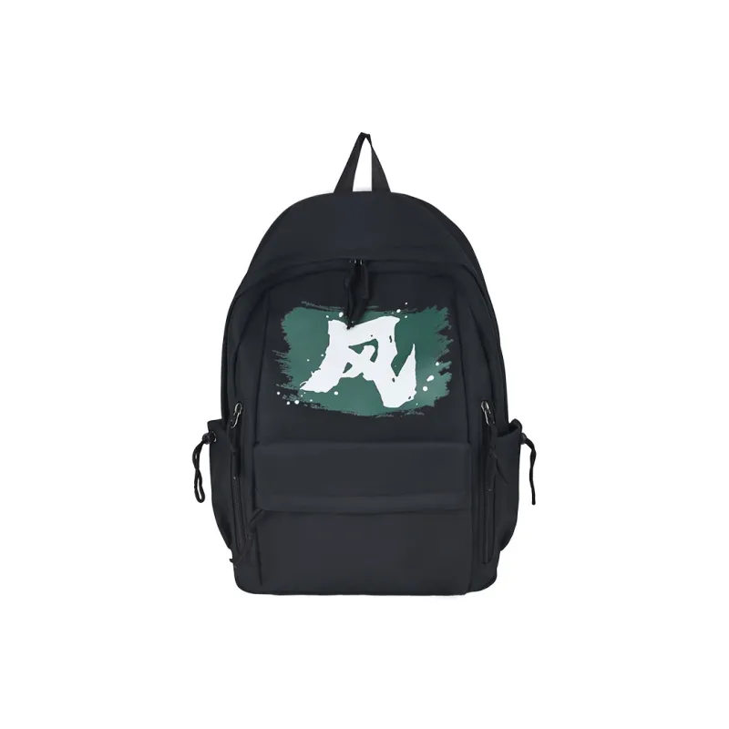 KAKAXI Nylon Backpack Regular Unisex Black/White/Red/Blue-1