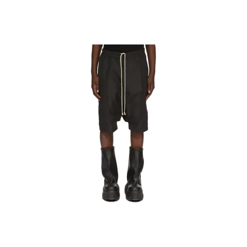 RICK OWENS Casual Shorts Men Black