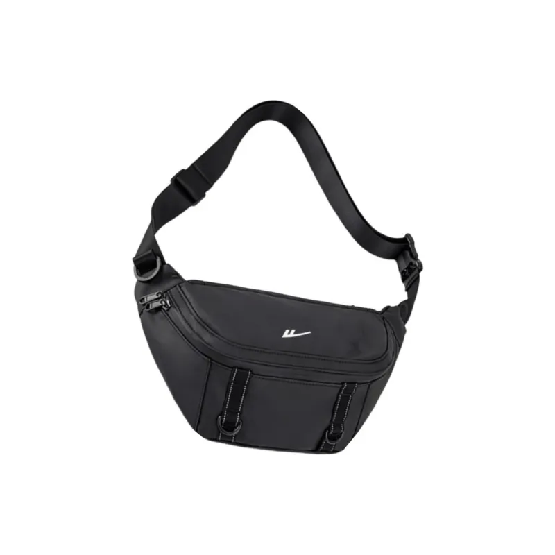 Warrior Nylon Messenger Bag Shoulder Bag Crossbody Bag Sling Bag Regular Unisex White-5