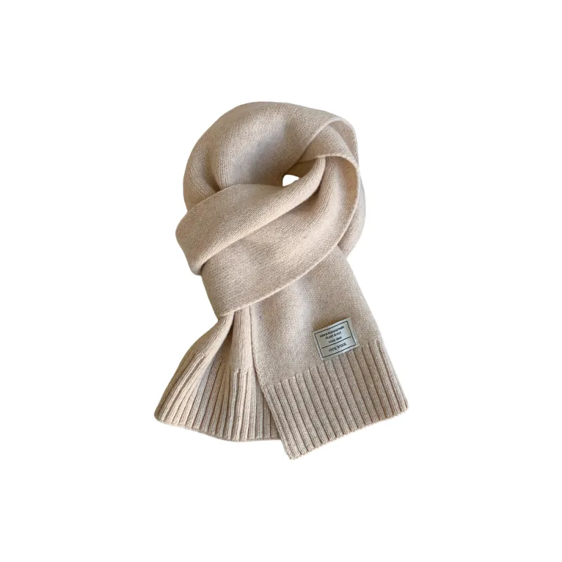 MITHAOL KUSC Wool Knit Scarves Women's-9