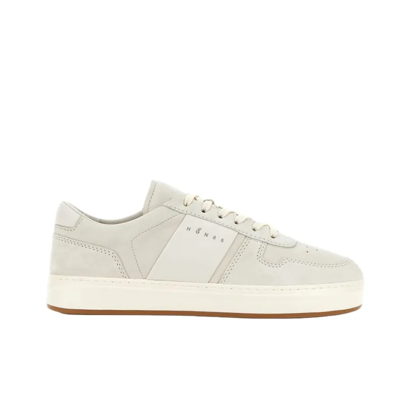 HOGAN Logo Printed Lace Up Sneakers-1