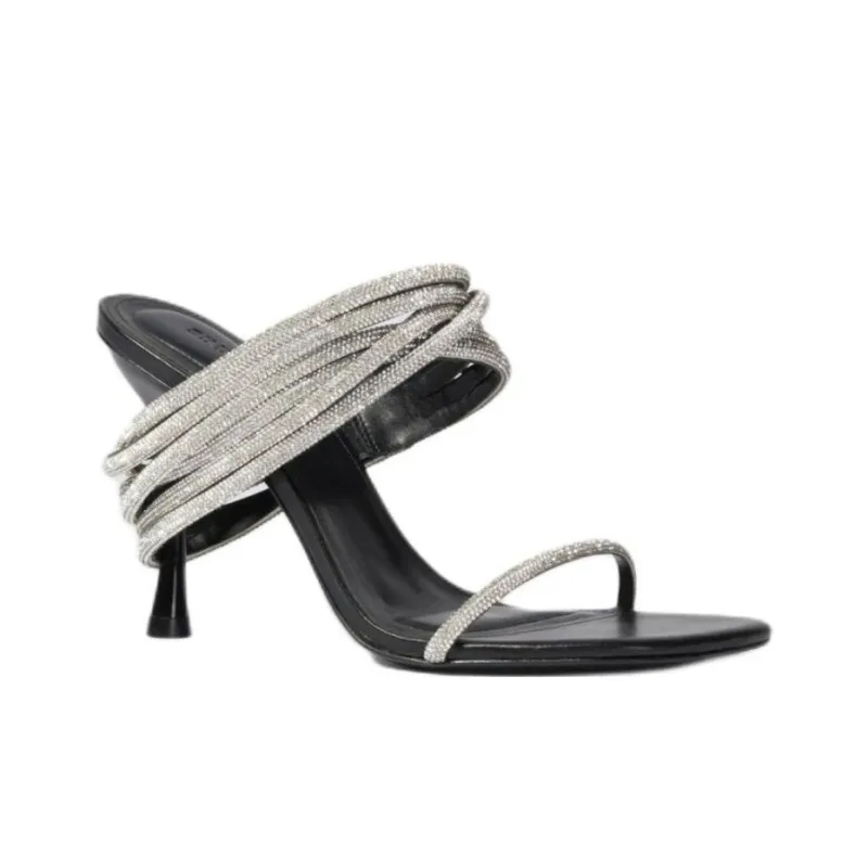 JONATHAN SIMKHAI Slide Slippers Women's Black-2