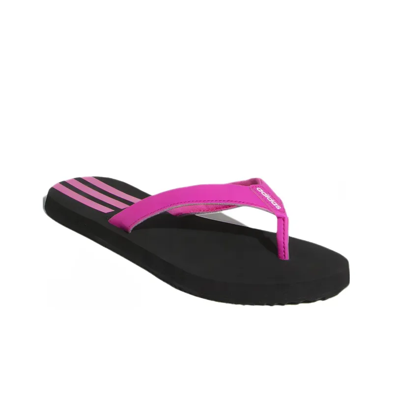 Adidas Rubber Sole Slide Slippers Women's Fuchsia-2