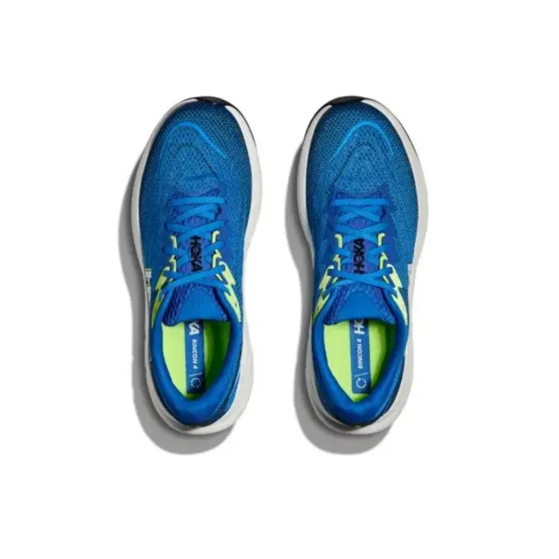 HOKA ONE ONE Anti Slip Wear Resistant Low Top Casual Y2k Retro Running Shoes Men's Blue White-4