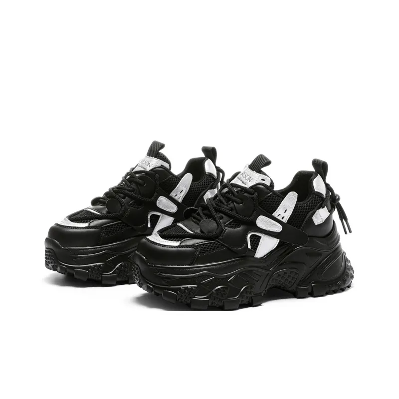 HARSON Wear-Resistant Slip-Resistant Low-Top Chunky Sneakers Women's-30