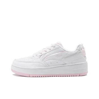 Disney X LINING Cheese Skateboard Shoes Women's Low Top White Pink Blue
