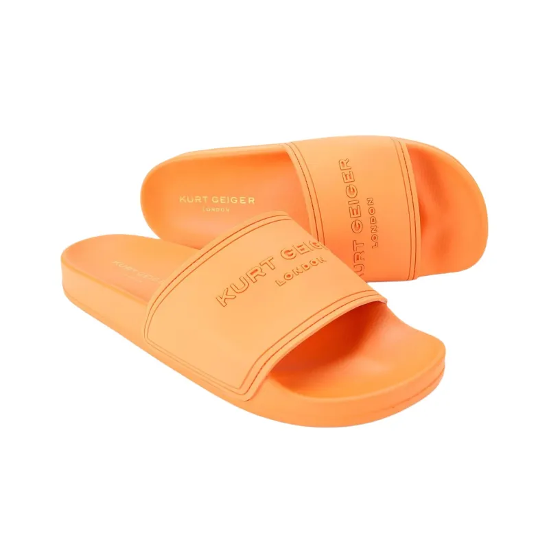 Kurt Geiger London Slide Slippers Men's Orange-2