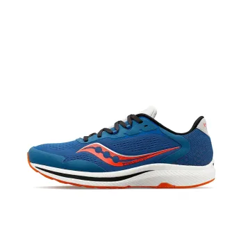 Saucony Freedom 4 Cushioning Anti-Slip And Wear-Resistant Low-Top Running Shoes Men's Dark Blue
