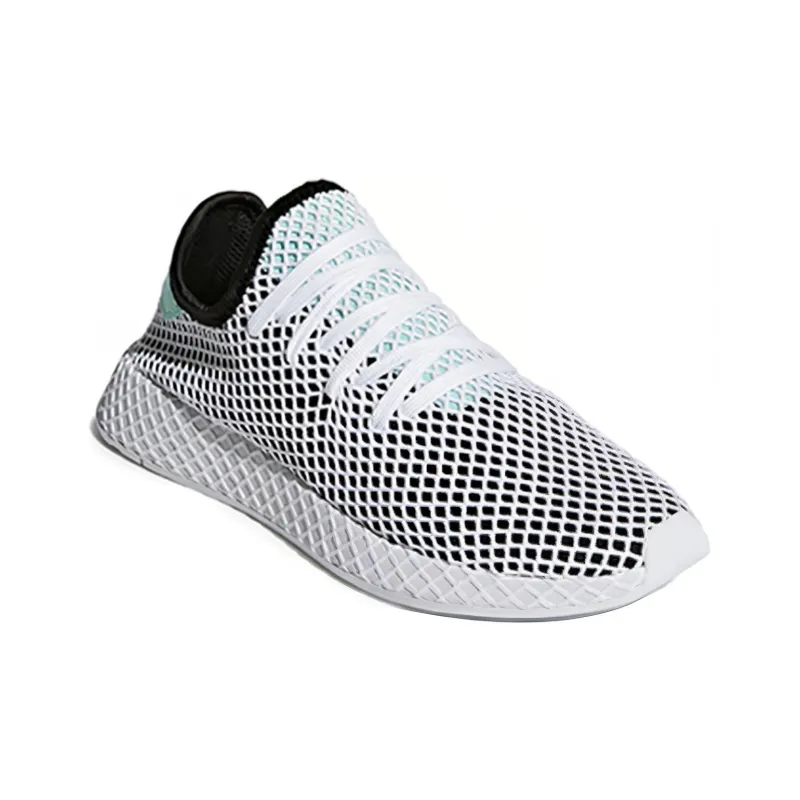 Adidas Deerupt Core Black Easy Green-1