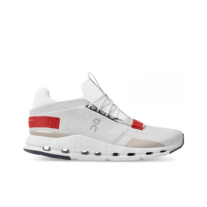 On Running Cloudnova White Red-1