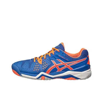 Asics Gel-Resolution 6 Running Shoes Men Low-Top Blue/Orange