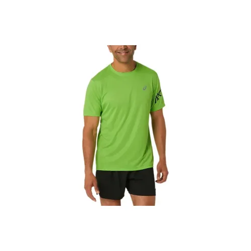 Asics T-Shirts Men Electric Yellow