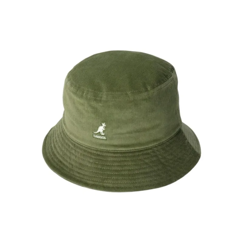 KANGOL Cotton Bucket Hats Unisex Green-0