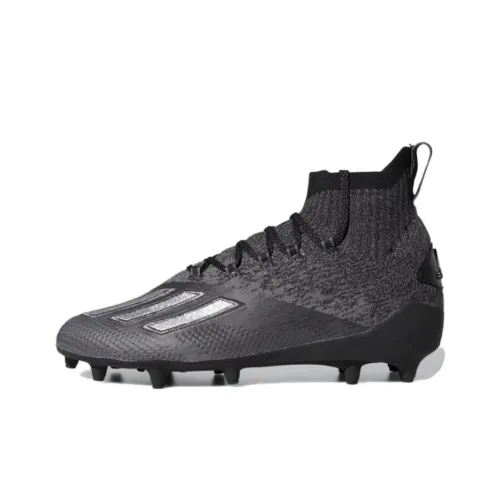 Adidas Adizero Primeknit Cleats Soccer Shoes Men Mid-Top Black/Grey