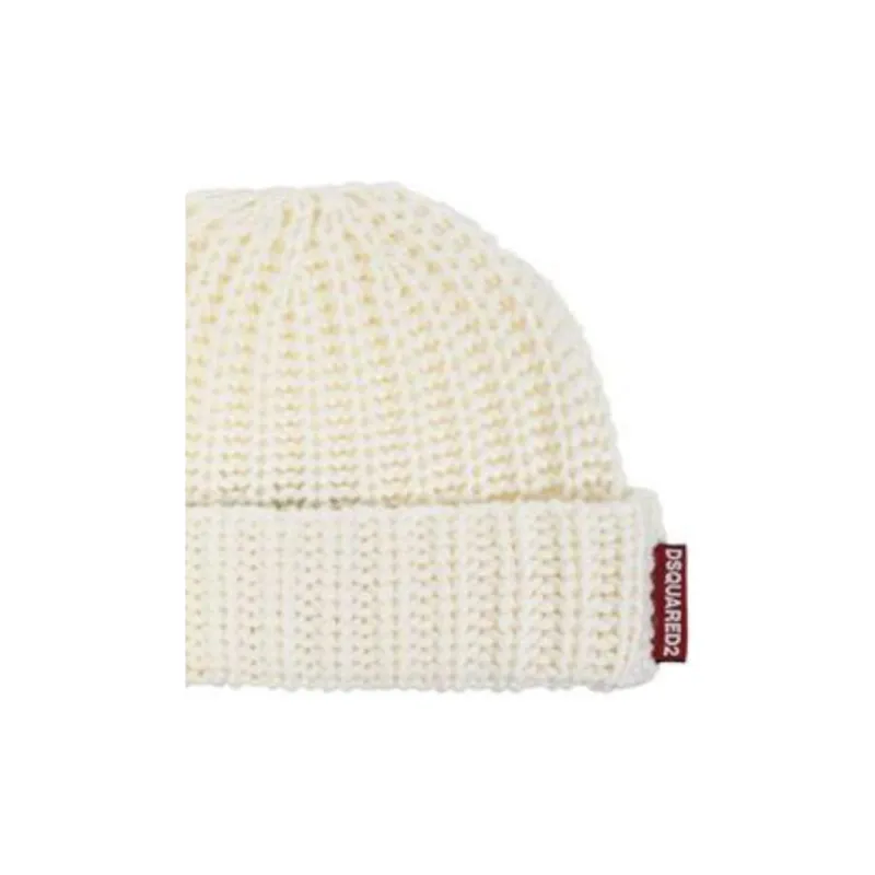 Dsquared2 Ribbed Knitted Beanie-2