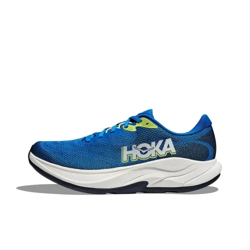 HOKA ONE ONE Running Shoes Men Low-Top Cobalt Blue/Collegiate Blue