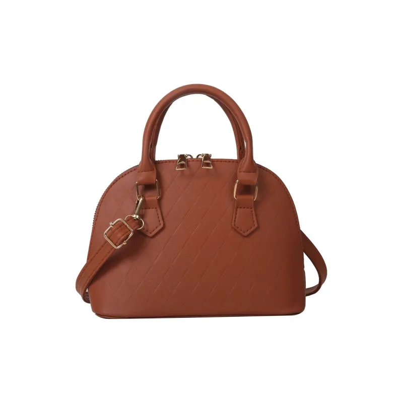 SUPERCUTE PU Dome Bag Shoulder Bag Crossbody Bag Handbag Women's Black Red/Green/Orange/Brown-25