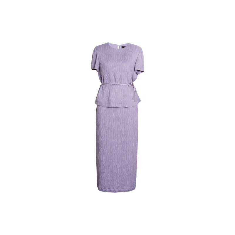 ROEYSHOUSE Skirt Set Women's Taro Purple-1
