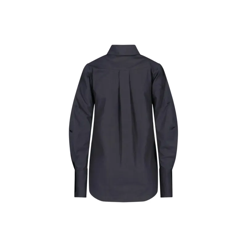 The Attico Long Sleeved Mini Shirt Dress-1