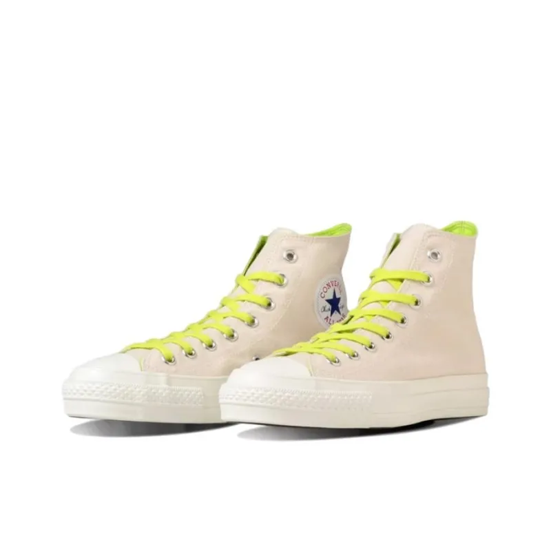 Converse Chuck Taylor All Star J Nc Hi Anti Slip Wear Resistant High Top Canvas Shoes Unisex Beige Japan Version-2