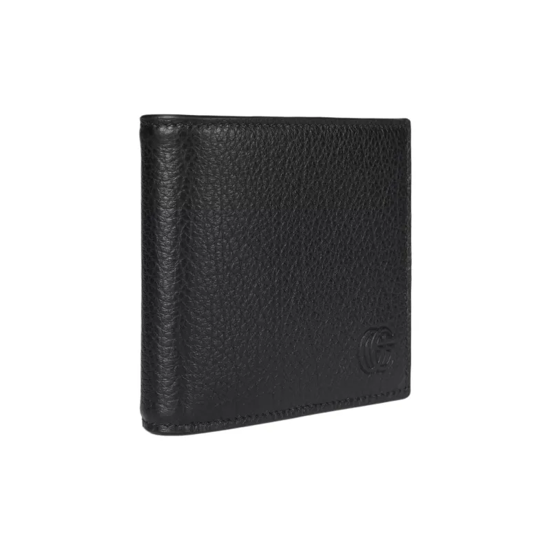 GUCCI Grain Leather Wallet Regular Men's Black-1