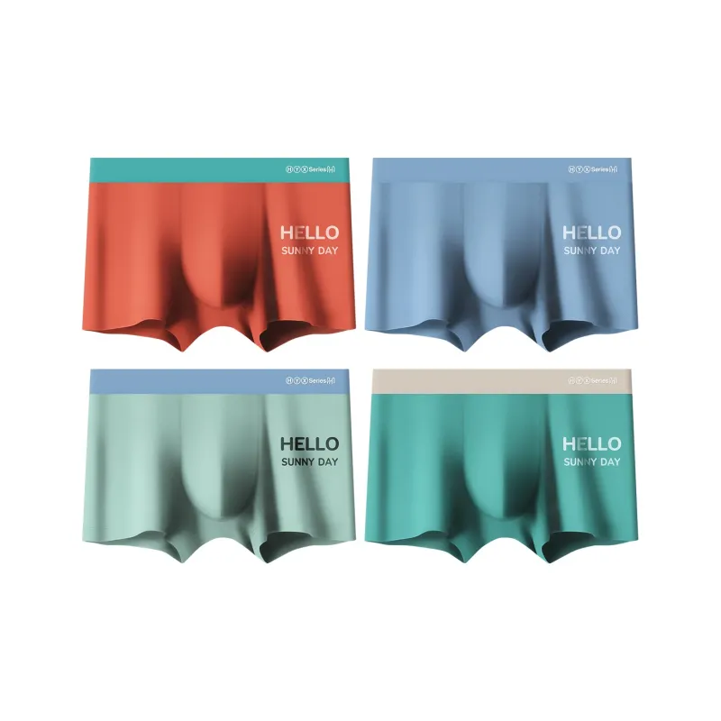 H-YXIANG Underpants Men's 4 Pack-6