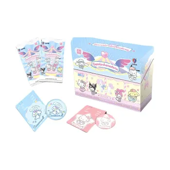 Kabao Cultural Creation x Sanrio Kuromi My Melody Pompompurin Cinnamoroll Mengdong First Edition Tinplate Badges