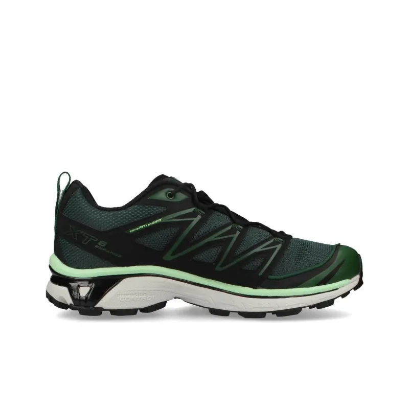 SALOMON XT 6 Anti Slip Wear Resistant Low Top Running Shoes Men's Black Green-1