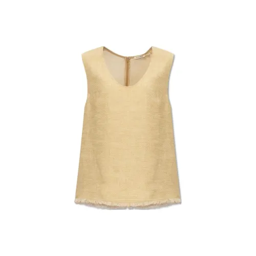 By Malene Birger Tank Tops Women's Apricot Cream