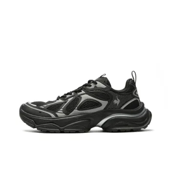 Le Coq Sportif Chunky Sneakers Unisex Low Top White/Black/Blue, Black, Khaki