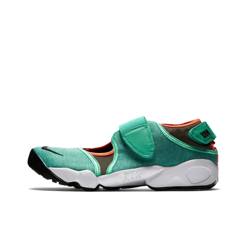 Nike Air Rift Low Top Casual Shoes Women's Green White-0
