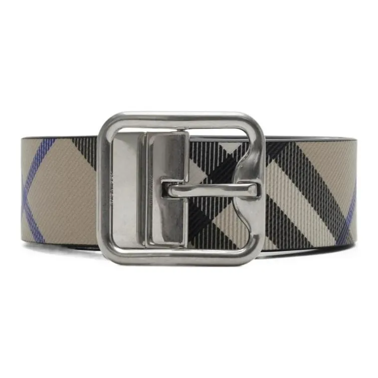 Burberry Reversible Check Buckle Belt-0