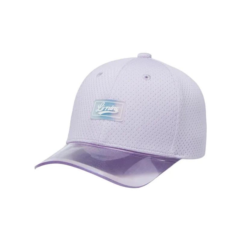 LiNing Polyester Baseball Caps Kids' Purple-0