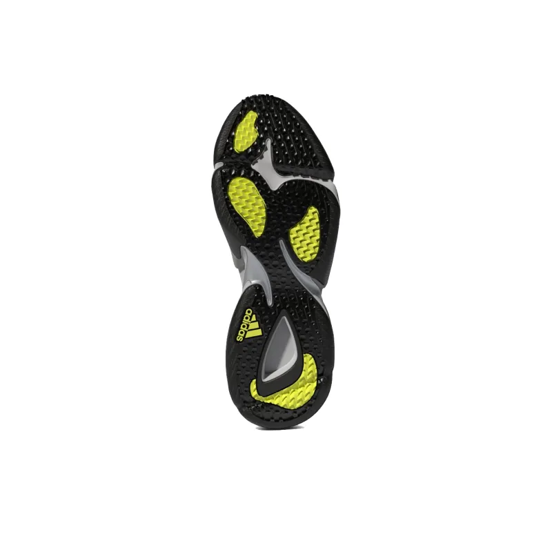 Adidas Impact FLX Cushioning Wear Resistant Mid Top Training Shoes Men's Gray Yellow-3