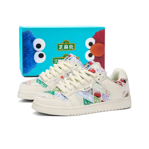 SESAME STREET Skateboard Shoes Unisex Low-Top