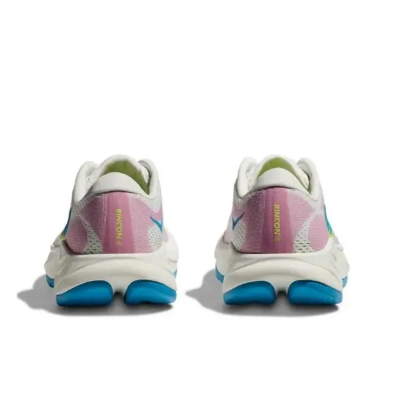 HOKA ONE ONE Anti Slip Wear Resistant Low Top Running Shoes Women's White Pink-3