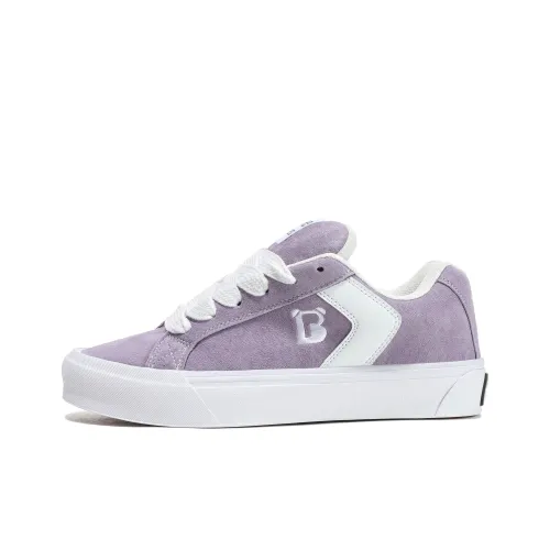 Princess Bee Skateboard Shoes Women's Low-Top Lilac