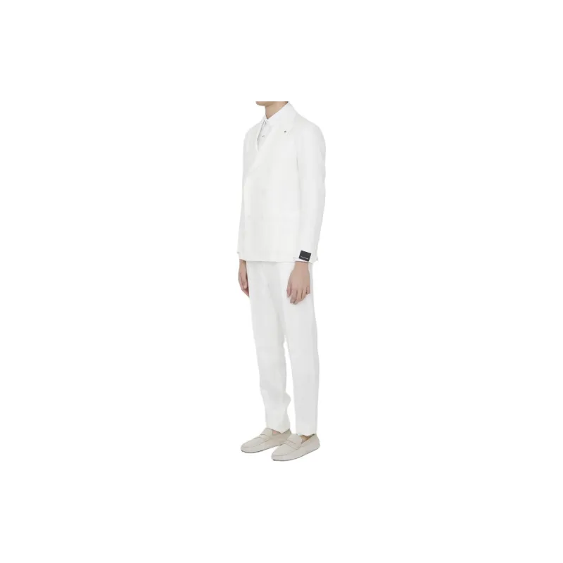 Tagliatore Linen Blazer-2