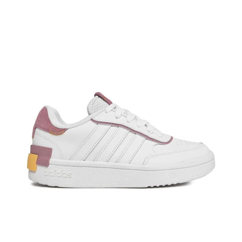 Adidas Postmove SE Anti Slip Wear Resistant Low Top Skateboard Shoes Women's White Pink-1