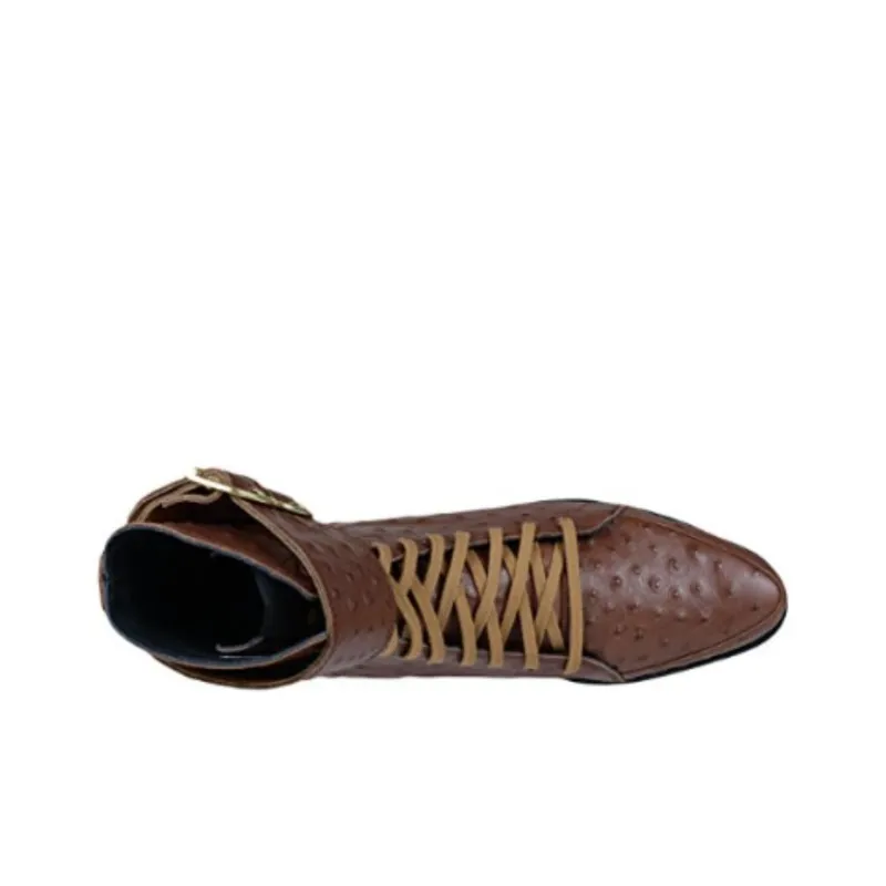 Adidas Jeremy Scott Ostrich Slim Brown-2