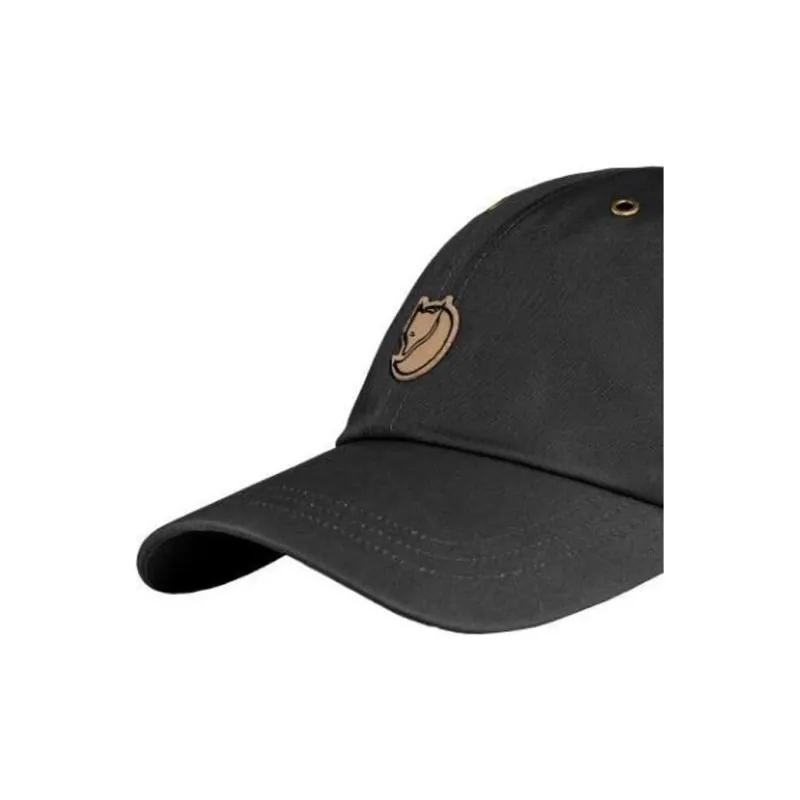 Fjallraven Recycled Polyester Organic Cotton Baseball Caps Unisex Black-2